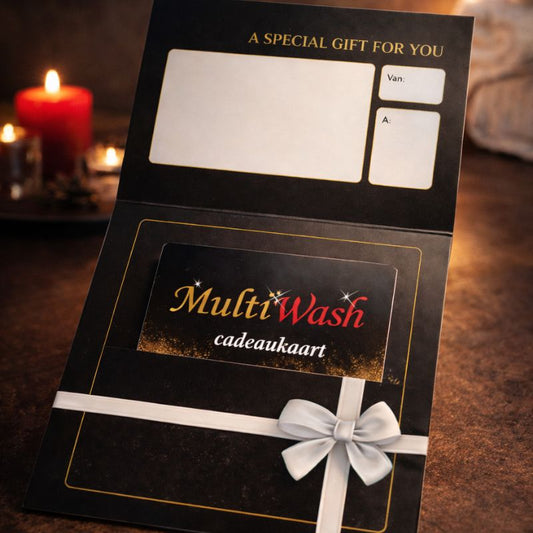 MultiWash Cadeaukaart – Het perfecte cadeau voor een grondige sopbeurt