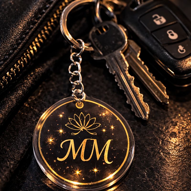 MM Exclusive Luxe Sleutelhanger – Elegant MM Design