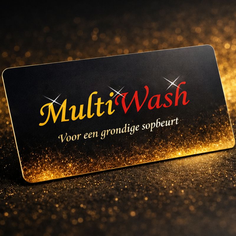 MultiWash Klantkaart – Exclusieve Loyalty Card