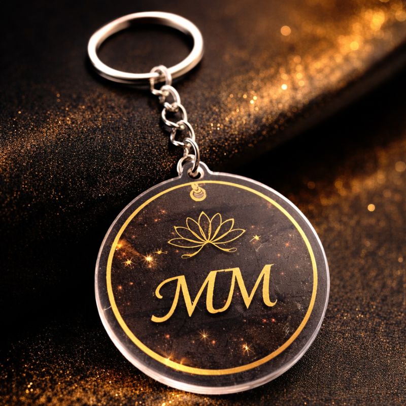 MM Exclusive Luxe Sleutelhanger – Elegant MM Design