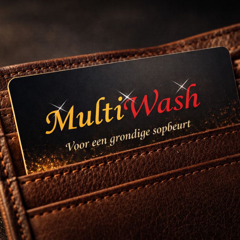MultiWash Klantkaart – Exclusieve Loyalty Card