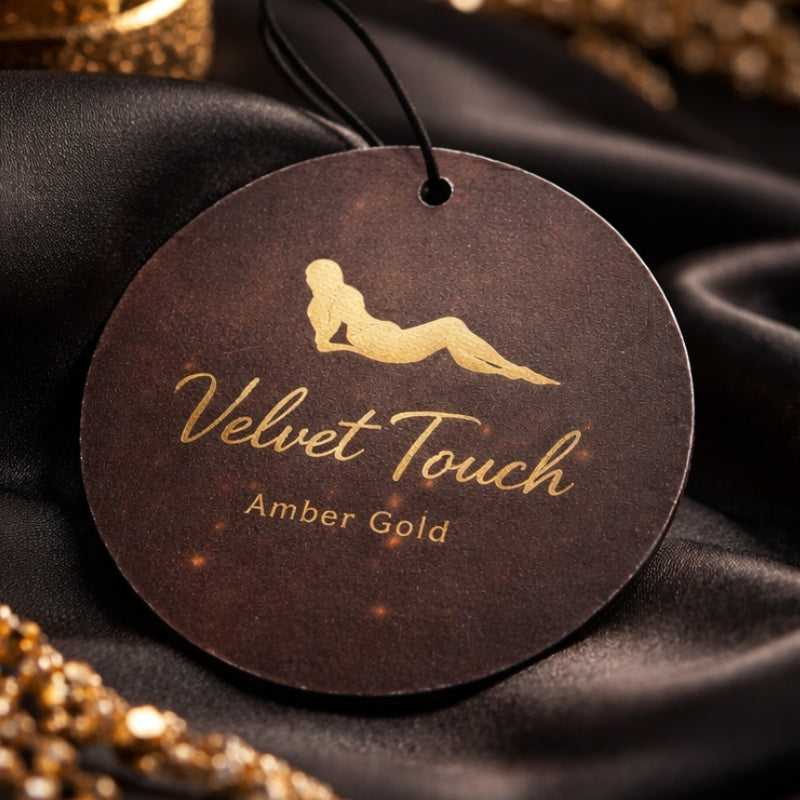 Velvet Touch Auto Luchtverfrisser – Amber Gold
