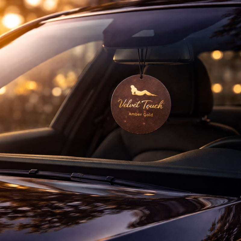 Velvet Touch Auto Luchtverfrisser – Amber Gold
