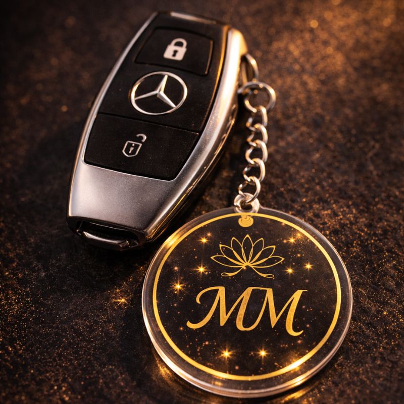 MM Exclusive Luxe Sleutelhanger – Elegant MM Design
